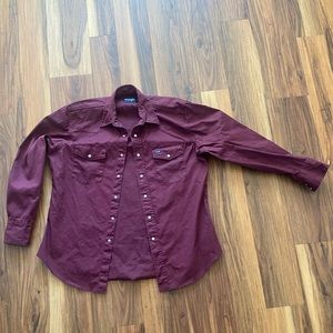 Wrangler button up